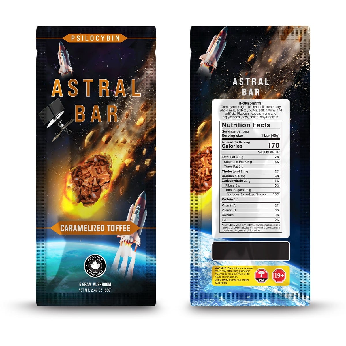 Astral Bars – Penis Envy – Psilocybin Chocolate 5 G