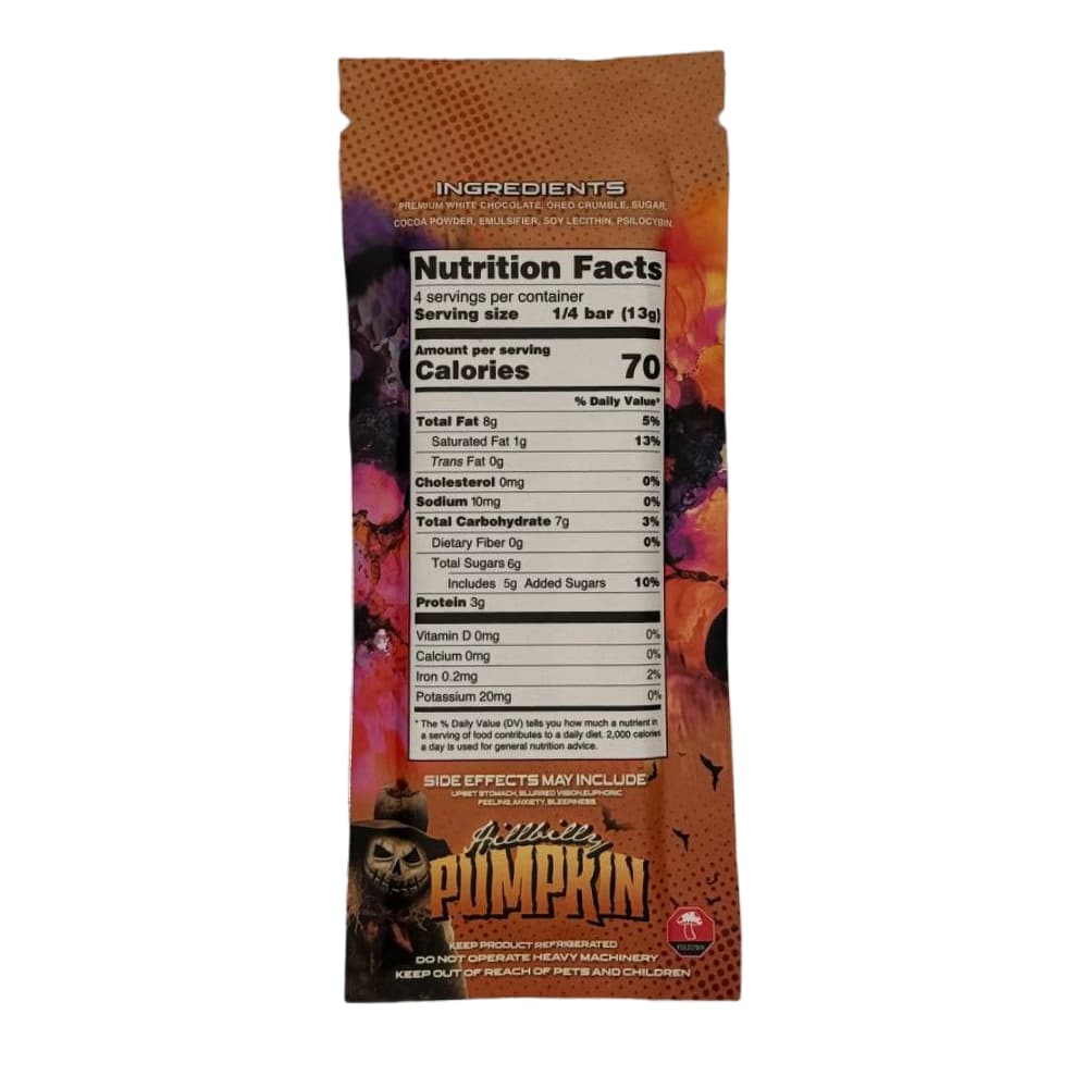 Truphoria – Hillbilly Pumpkin – Shroom Chocolate 5G